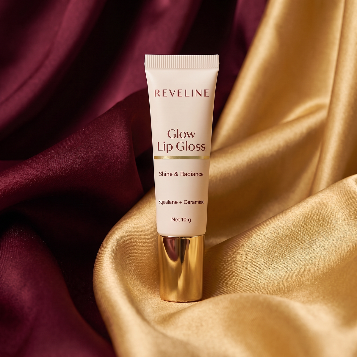 Reveline Glow Lip Gloss — English packaging